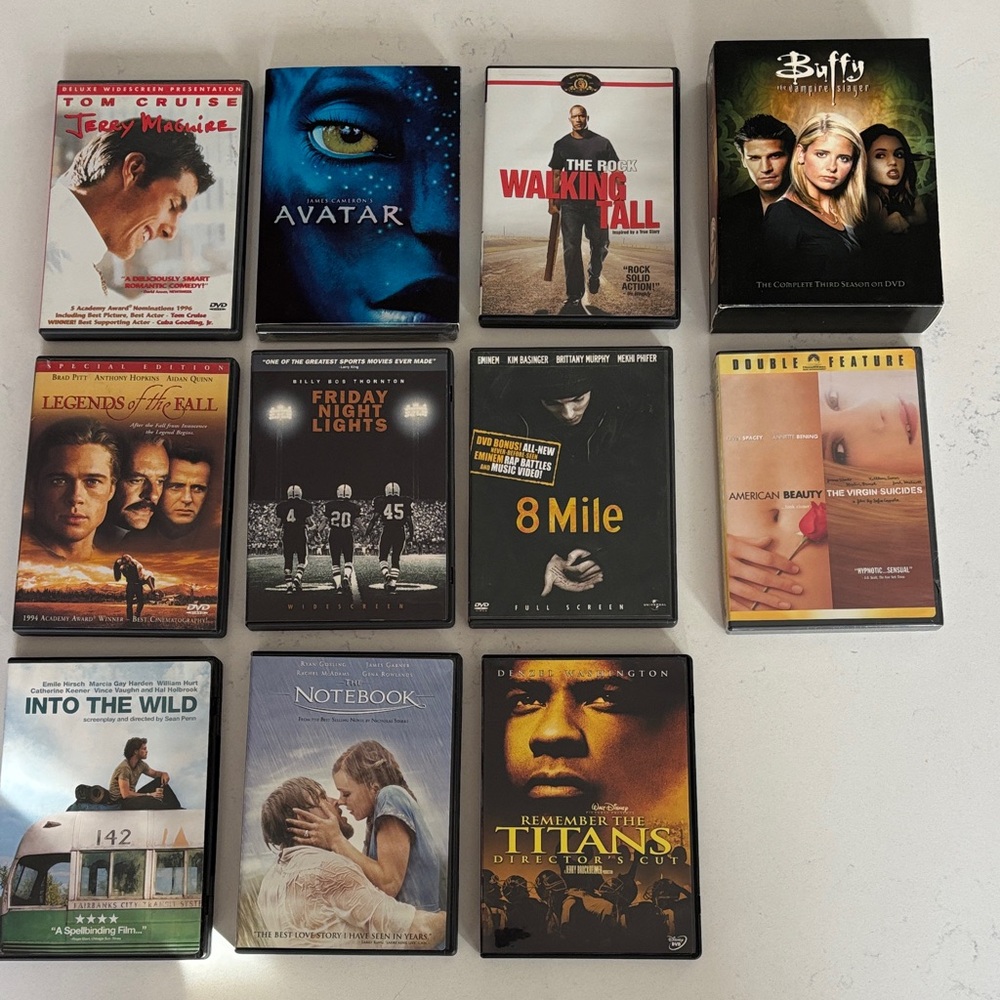 🌸 Drama Collection of DVDs and a TV Series Box Set